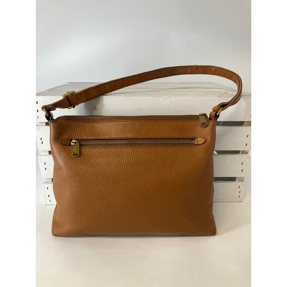 FOSSIL MEDIUM PEBBLED LEATHER TRI COLOR SHOULDER BAG - Picture 3 of 16